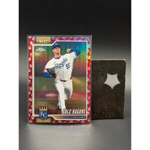 2026 Topps Series 1 Cole Ragans Red Foil Parallel #91 Kansas City Royals